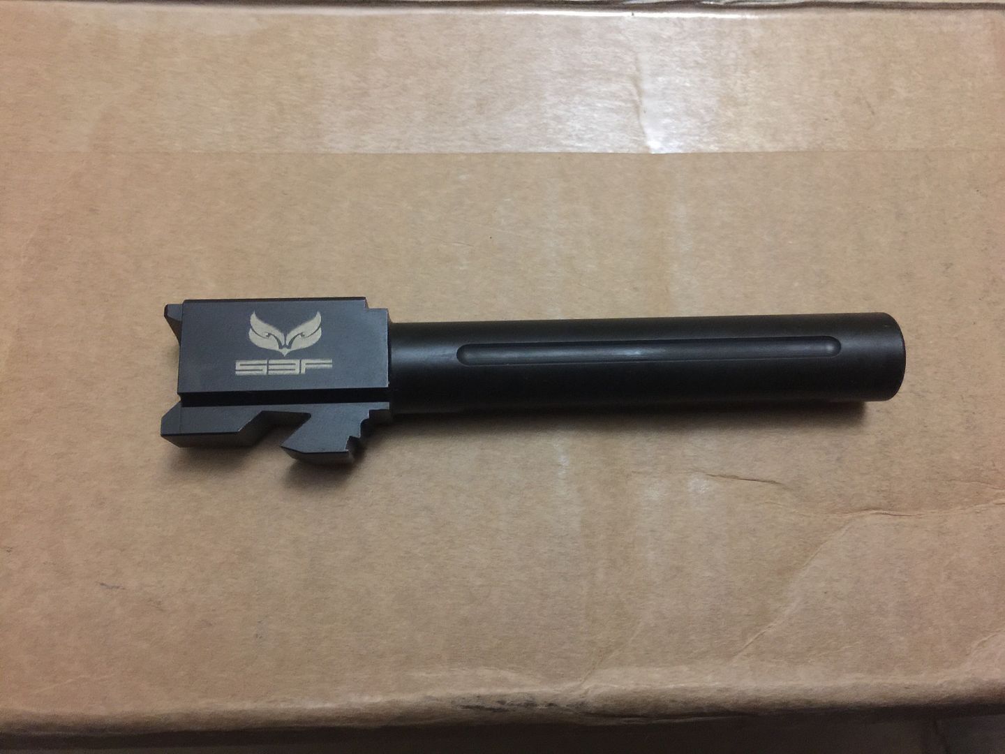 [FS] Nighthawk Custom 1911 Golf Ball Grips with NH Logo Black 55